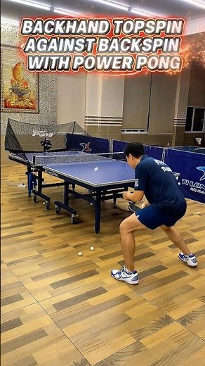 INSANE Backhand Topspin vs Backspin