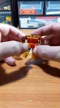 #LEGO Tutorial Build mini transformer robot