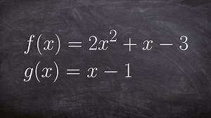 Learn how to compose two functions