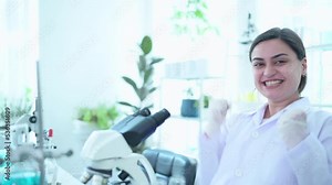 In the university science lab Researchers have successfully studied cannabis plants and performed chemical experiments on medicinal cannabis leaves.