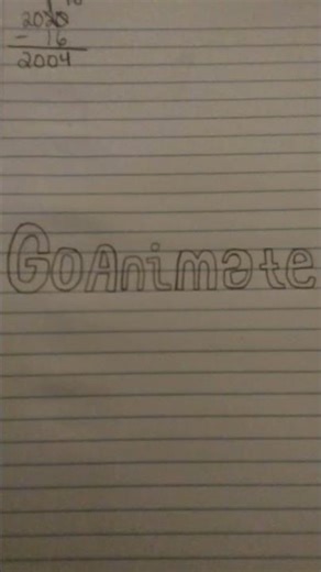I Drew Goanimate Logo #shorts #goanimate