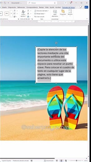 How to WRITE OVER an IMAGE in Word ✅