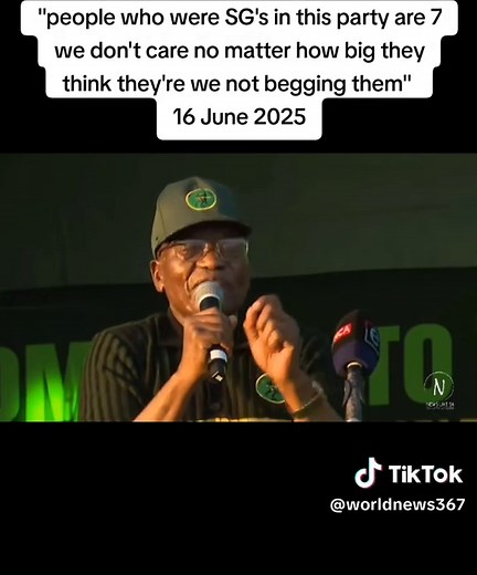 Jacob Zuma addressing MK members 16 June 2024 #mkparty #zuma #floydshivambu #MK