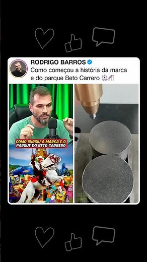 @RodrigoBarrosTV HOW WAS BETO CARRERO CREATED? #rodrigobarros #fábricadecortes