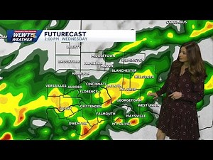 Storms take aim at Cincinnati Wednesday; AM & PM severe potential