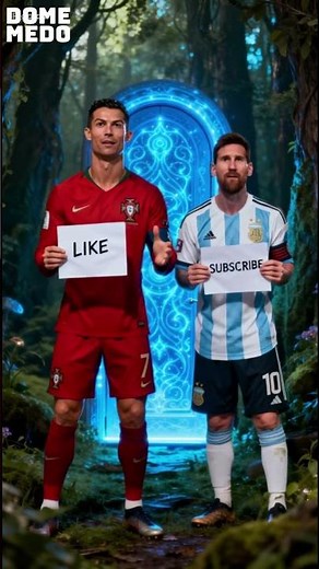 Ronaldo & Messi Open 3 MYSTERY DOORS! 🚪😱 GIANT Monsters Attack!