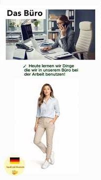 Learn German Fast: Das Büro 🖥️ | Office Vocabulary Made Easy!