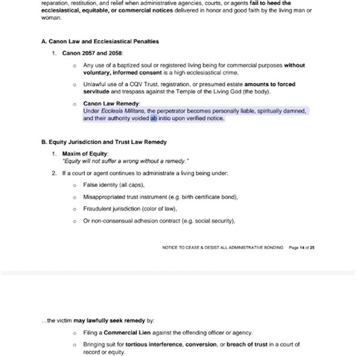 The Ecclesiastical Deed Poll as an Alternative Sovereignty Framework https://www.scribd.com/document/893591681/Ecclesiastical-Deed-Poll-and-Notice-to-Cease-Desist-All-Administrative-Bonding Paper Doesn’t Protect People—Communities Do Across the country, more people are realizing a hard truth: paperwork alone does not create protection. Declarations, filings, and legal language can clarify intent, but they do not defend families, land, or livelihoods by themselves. Real protection has always come