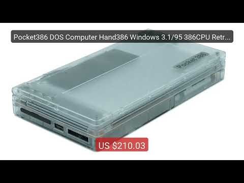 Pocket386 DOS Computer Hand386 Windows 3.1/95 386CPU Retro Com... — Best Buy 2026 | Great Quality!