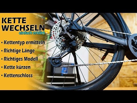 Changing a bicycle chain / replacing an e-bike chain - detailed instructions