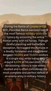 The Battle of Cannae — Hannibal’s Perfect Encirclement #BattleOfCannae #HannibalBarca #AncientWarfare #MilitaryHistory #AncientRome #Carthage #GreatestBattles | Roman World
