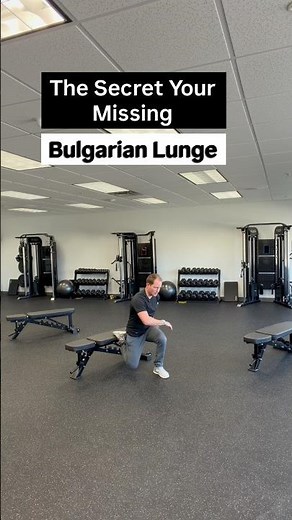 Bulgarian Split Lunge progression