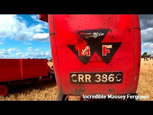 1965 Massey Ferguson 400 5.0 Litre 4-Cyl Diesel Combine Harvester (72 HP)