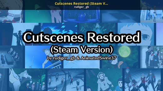 Cutscenes Restored (Steam Version) Mod for Persona 3 Portable (PC) | P3P PC Mods