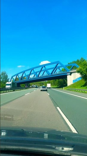 Unterwegs auf der A45 Richtung Olpe #roadtrip ##autobahn #shorts_video