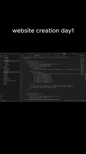 website cretion day 1 #shorts ‪@TotalGaming093‬