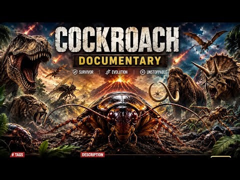 Cockroach Documentary | The Creature That Survived Dinosaurs 🦖