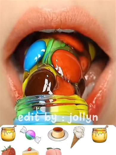 close request 🧋, Eat all things sweet 🤓 || credits: @문 Moon ASMR ||#views #eatingasmr #satisfyingasmrvideos #asmrsweets #eatingsweets