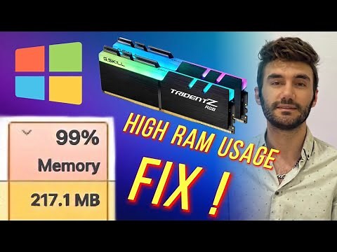 How To Fix High Memory or Ram Usage On PC!