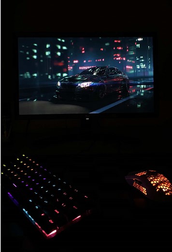 New set up is clean 😈😈😈@will.tech⌨️