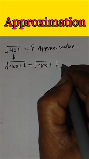 Approximation maths| shorts| Short Video||