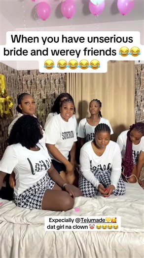 Funny Moments with a Playful Bride and Friends