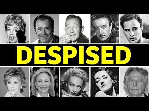 29 Most Hated Hollywood Stars In History - One SHOCKED Me