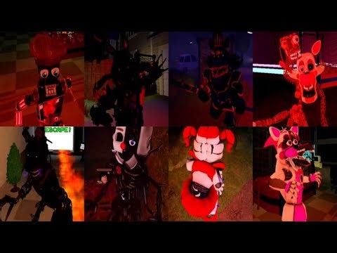 1 HOUR OF ANIMATRONIC GAMEPLAY🤑 - Five Nights Hunted