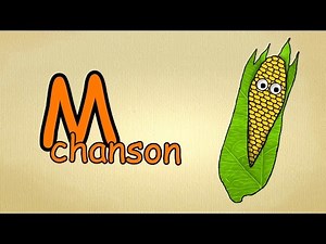 Comptines et chansons pour enfants | lettre "M-chanson" | Learn French - Alphabet Minuscules