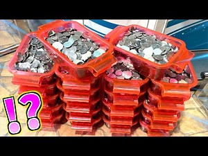 300万回再生したのでお祝いでメダルを超大量に購入しましたwww【メダルゲーム】