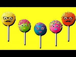 Cake Pop Finger Family Song | Daddy Nursery Rhymes For Kids