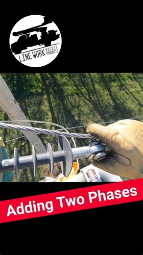 5.6K views · 89 reactions | Adding Two Phases Make sure to like, comment, follow, and share for more 了Electrical⚡️ Content!! Submit your videos and photos to be featured in our posts and more #lineman #fyp #linelife #electrical #diy #tutorial | Line Work Bucket Products | Facebook