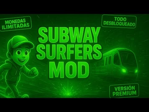 🔥Subway Surfers 2025 MOD APK | Menú MOD, Unlimited Coins y personajes desbloqueados fácilmente