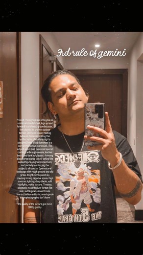 DJ DEE ESS on Instagram: "Prompt: Photograph me sitting low on a minimalist metal stool, legs spread forward in a relaxed, grounded pose, feet planted on uneven outdoor terrain. One hand loosely resting between the knees holding thin leather reins, shoulders slightly slouched, head tilted downward in a calm introspective expression. The subject wears dark oversized layered clothing, wide-leg trousers, leather boots, and dark sunglasses. A strong black horse stands closely behind the seated figur