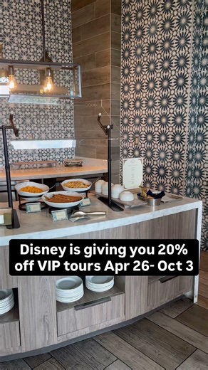 Stay club level at Disney World between April 26- Oct 3, 2026 for an exclusive savings on VIP tours