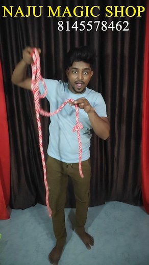 188K views · 1.4K reactions | amazing rope trick #ropetrick #magic #tricks #shorts #shortfeed #tranding #tutorialguruji #new #ropemagic #learnmagic #magicreels #magicvideo #Mentalism #MindReading #hypnosis #indianart #art #indiantalent #gottalent | Tutorial Guruji | Facebook