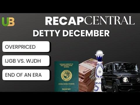 DETTY DECEMBER IN NIGERIA: IJGBs, Luxury, Inflation, Nightlife, Money & Madness 📱