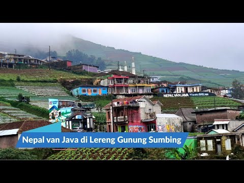 Cantiknya View Nepal van Java di Lereng Gunung Sumbing, Magelang