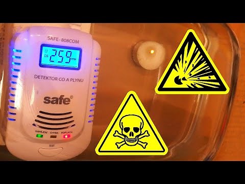 Flammable gas & CO detector - test and teardown