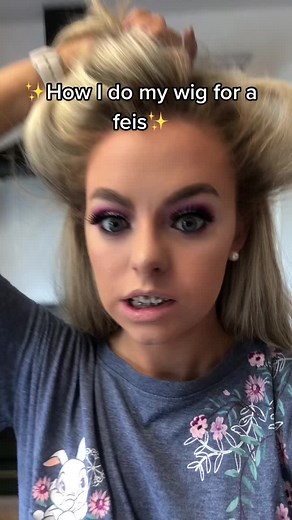 Irish Dance Wig Tutorial