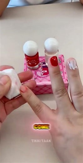 Normal vs Magical Polish One Peels Off Like Sticker ❤️~working~arts kills #wood #shorts #shortsviral