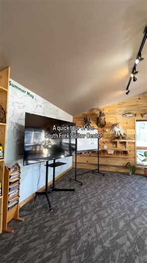 Take a quick tour of the South Fork Visitor Center! We’re always here to help. Stop by anytime for local tips, scenic drives, trail, maps, and all the best things to see and do in the area. #southforkco #visitsouthfork #basecampforadventure #visitorcenter #southforkcolorado | South Fork Visitor Center