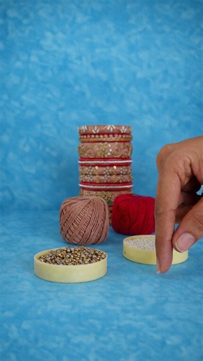 Taasha Craft on Instagram: "Bespoke set 😍 #taashacraft #bangle #bangles #banglelove #bangleset [ Taashacraft, bangle , bangles , bangle love , bangle set , bangle collection, bangles sets , handmade bangle , thread bangle ]"