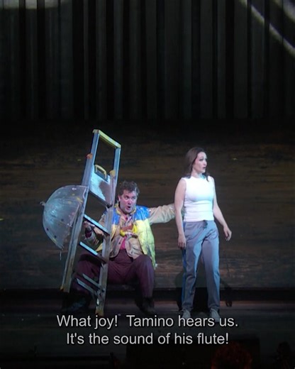 22K views · 769 reactions | Starting today, December 10, tune in to PBS’s Great Performances to watch Simon McBurney’s whimsical reimagining of Mozart’s Die Zauberflöte! Enjoy this clip from Act I, featuring baritone Thomas Oliemans as Papageno, soprano Erin Morley as Pamina, and tenor Brenton Ryan as Monostatos. Nathalie Stutzmann conducts. Learn more: bit.ly/47OxzMi #MetOpera #NewYorkCity #PBS #Mozart #meetopera | The Metropolitan Opera | Facebook