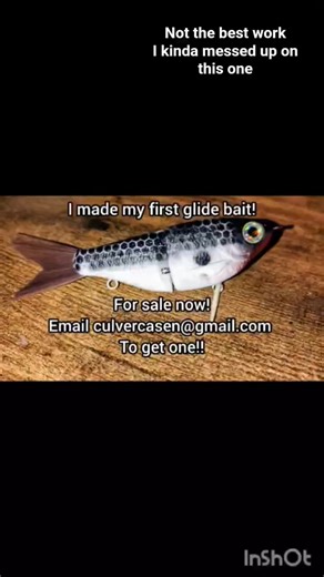 nice shad glide bait!!! #god #fishing #handmadelure #bassfishing #jesus #bass #lure #fishinglures