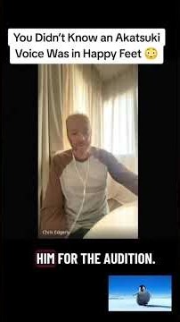 You Didn’t Know an Akatsuki Member Was in Happy Feet 😳🐧#anime #happyfeet #fyp #akatsuki