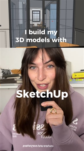 From Katharina Buseinus: "Das mit dem Geo-Standort find ich mega, was sagt ihr?" | SketchUp