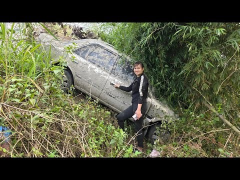 Full video: Girl repairs and restores scrap cars and motorbikes.