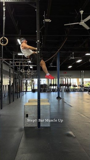 Box Drop Bar Muscle Up Timing Sequence