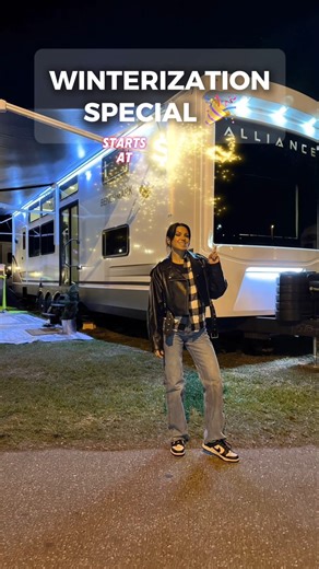 ❄️ WINTERIZATION SPECIAL 🎉 Protect your RV before the freeze hits! Get your rig winter-ready starting at just $149 when you use code WS320. 🧊 Includes: ✅ Full RV winterization service ✅ Professional inspection to prevent damage ✅ Peace of mind all winter long 📅 Offer ends 12.15.25 — don’t wait! https://www.bluecompassrv.com/service-specials#service-promo-form | Blue Compass RV Ozarks